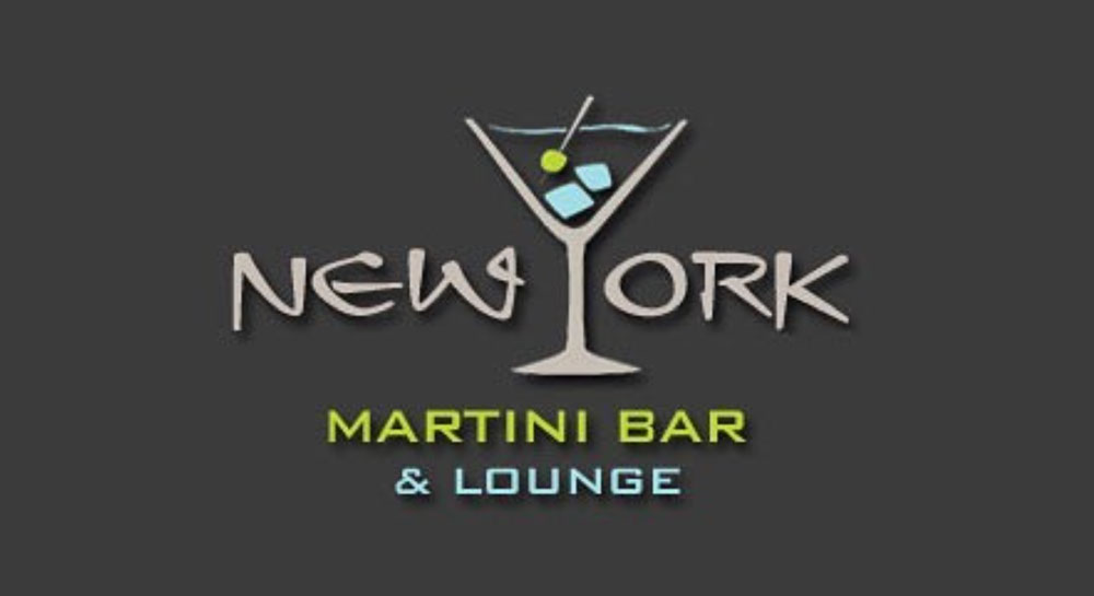 New York Martini Bar & Lounge Logo by Studio 239 Design