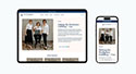 The Workplace Community Shopify Mobile design
